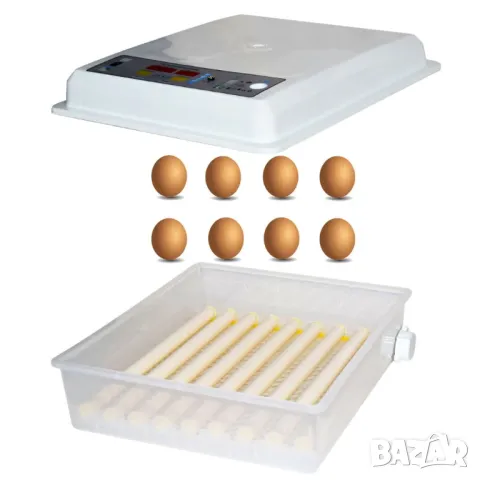 Автоматичен инкубатор за яйца 64 (DC12V / AC220V), снимка 6 - За птици - 50439572