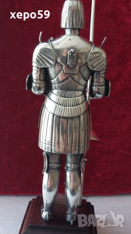 Много рядка фигура- скулптура от солидно сребро 800,края на 19век Ръчна работа. , 3 000 €, снимка 14 - Антикварни и старинни предмети - 52273112