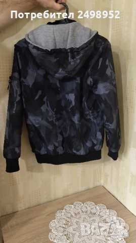 Двулицево Пролетно-есенно детско яке за момче, Размер 14 години, снимка 2 - Детски якета и елеци - 52509908