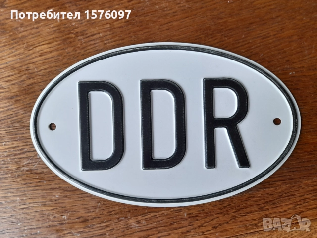 DDR / ГДР Овал за камиони IFA / ИФА и Robur / Робур, снимка 2 - Аксесоари и консумативи - 52184922