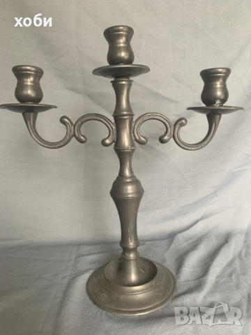 свещник тройка калаен 
