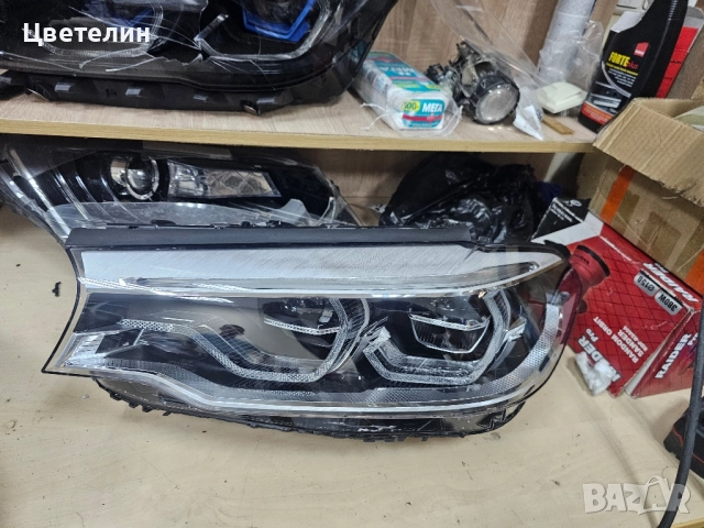 Ляв фар BMW 5 G30 Adaptive LED lqv far бмв 5 г30 адаптив лед