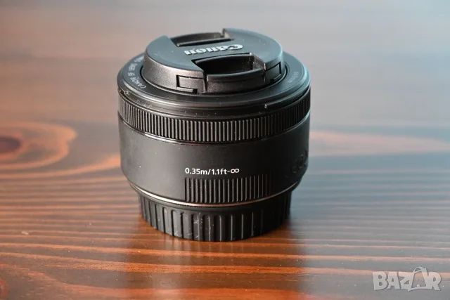 Обектив Canon EF 50mm f1.8 STM, снимка 2 - Обективи и филтри - 55836242