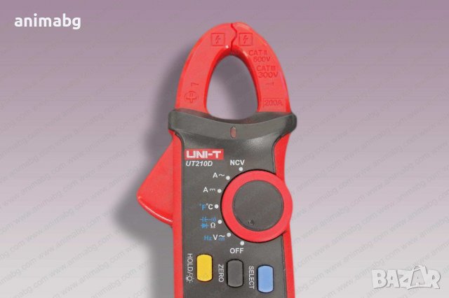 ANIMABG Амперклещи за прав и променлив ток UT210E, снимка 4 - Друга електроника - 37029975
