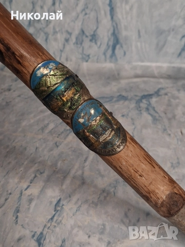 Стар Туристически Бастун , снимка 13 - Антикварни и старинни предмети - 52860787