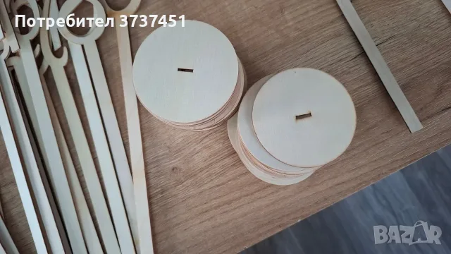 Дървени декоративни цифри за маса, снимка 14 - Други - 55784924