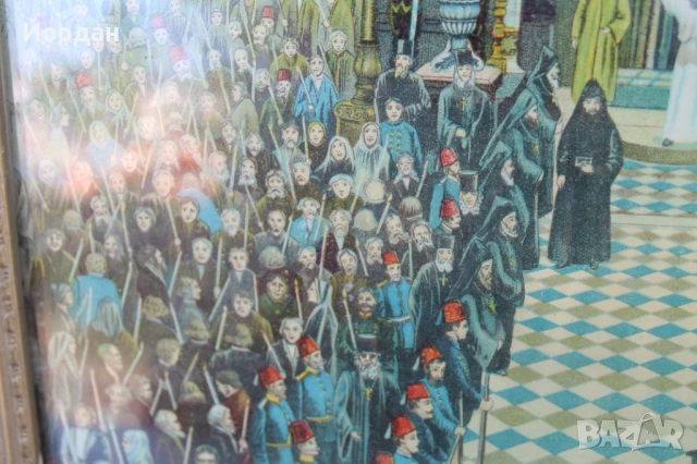 Стара литография , снимка 6 - Картини - 50772107