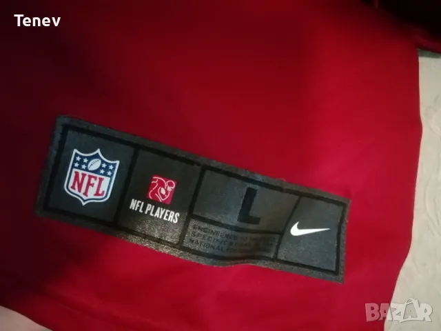 Houston Texans #4 Watson Nike оригинална тениска американски футбол jersey L/XL NFL, снимка 9 - Тениски - 49701579