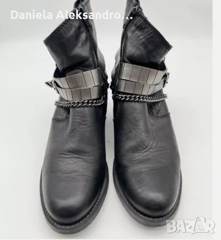 Tamaris естествена кожа , снимка 3 - Дамски боти - 48239766