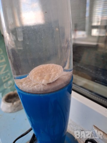 Стара лава лампа със светлинен ефект, снимка 8 - Декорация за дома - 40325327