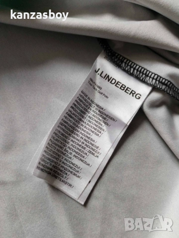 j.lindeberg tour tech golf polo - мъжка дизайнерска тениска КАТО НОВА Л, снимка 9 - Тениски - 54208234