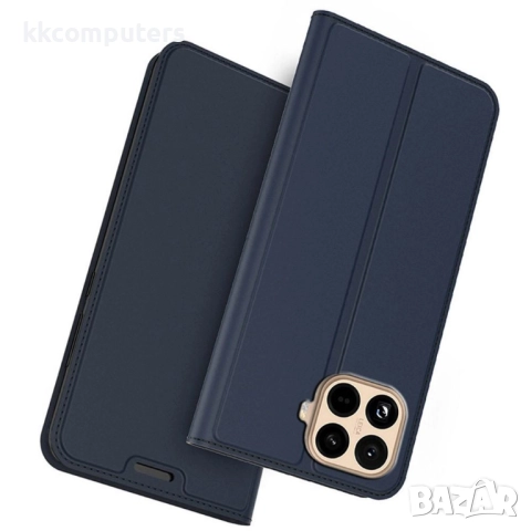 Калъф за Xiaomi 15T Pro с Протектор | Кожен с джоб за карти и стойка | Магнитно затваряне | 4 Цвята