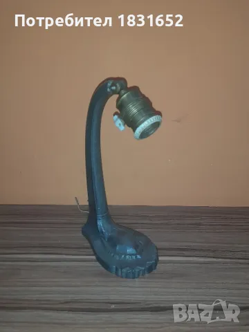 Антикварна лампа, снимка 2 - Антикварни и старинни предмети - 49909554