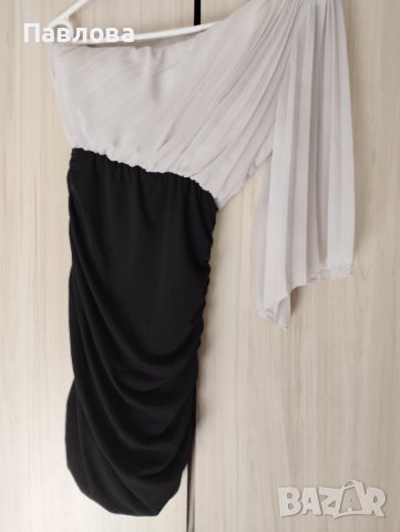 Секси рокля с един ръкав, снимка 5 - Рокли - 39540569