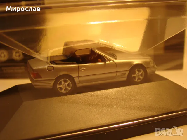 HERPA H0 1/87 MERCEDES BENZ SL  500  МОДЕЛ КОЛИЧКА, снимка 4 - Колекции - 48521869