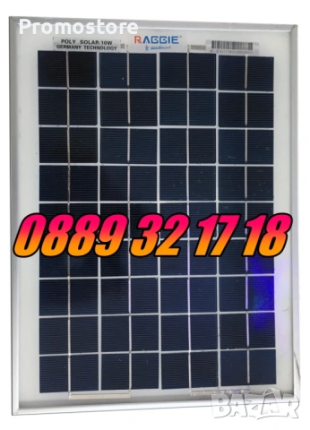 Соларен панел 10W, слънчев панел 10W, слънчев фотоволтаичен панел 10W, снимка 2 - Други - 54243432