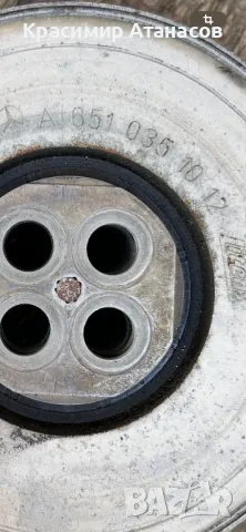 A6510351012 .Демпферна шайба за Мерцедес Ц-класа W204. OM651, снимка 3 - Части - 50131943