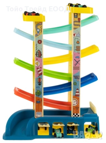 Писта за коли+8 коли, снимка 2 - Коли, камиони, мотори, писти - 52672058