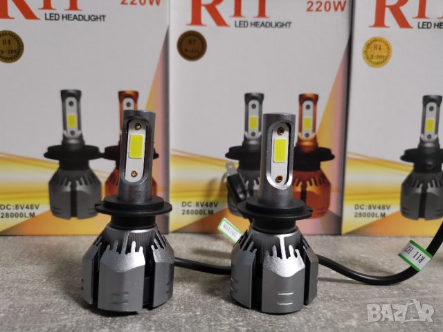 Автомобилни LED крушки Н7 и Н4, снимка 2 - Аксесоари и консумативи - 34113235