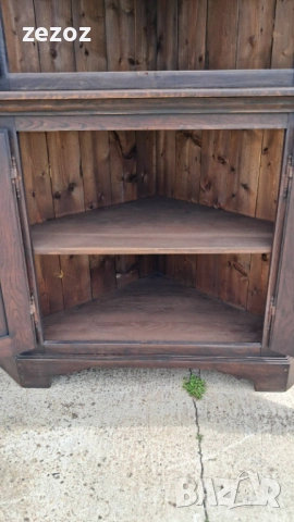 Ретро шкаф ъглов масив, снимка 4 - Шкафове - 51853901