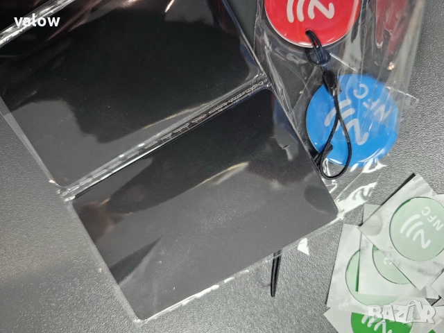 NFC tag таг програмируем ключодържател лепенка карта за споделяне на информация, снимка 6 - Резервни части за телефони - 52120939