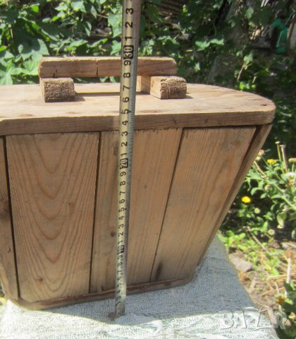стар дървен калъп за плетене на кошници, снимка 6 - Други ценни предмети - 29838545