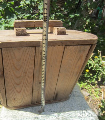 стар дървен калъп за плетене на кошници, снимка 6 - Други ценни предмети - 29838545