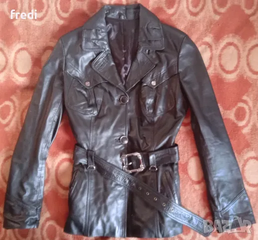 Дамско кожено яке от естествена кожа размер L