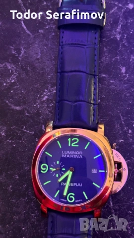 Часовник Panerai Luminor Marina Мъжки, снимка 2 - Мъжки - 54184489