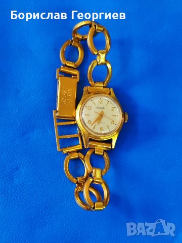 Дамски механичен часовник слава 16 jewels, снимка 1 - Дамски - 44365631