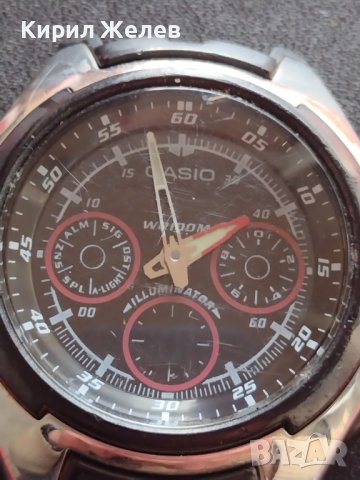 Марков мъжки часовник CASIO WORLD TIME много красив дизайн 38059, снимка 4 - Мъжки - 40754198