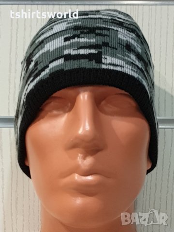 Нова зимна камуфлажна шапка, снимка 4 - Шапки - 35425254