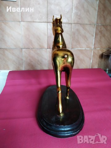 бронзова статуетка-кон, снимка 5 - Антикварни и старинни предмети - 29708241