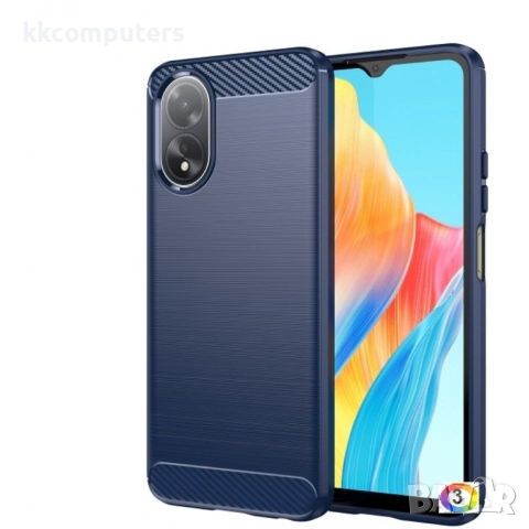 OPPO A38 4G Carbon Fiber Калъф и Протектор