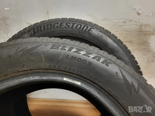 235/55/17 Bridgestone / зимни гуми, снимка 6 - Гуми и джанти - 56106804
