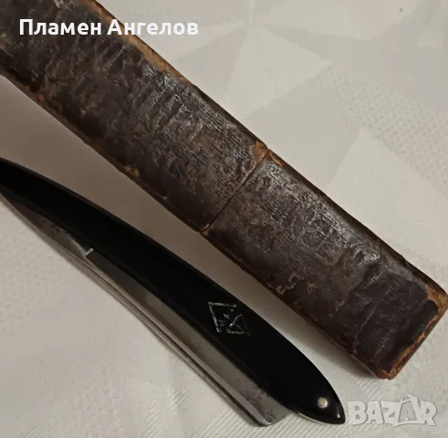 Рядък Антикварен Бръснач SOLINGEN - Ed Wusthof. , снимка 7 - Антикварни и старинни предмети - 56157500