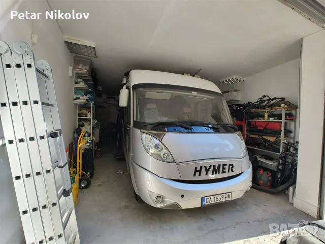Кемпер HYMER B614 SL Lang 2009 - интегриран клас А, богато оборудван, снимка 4 - Каравани и кемпери - 56203980