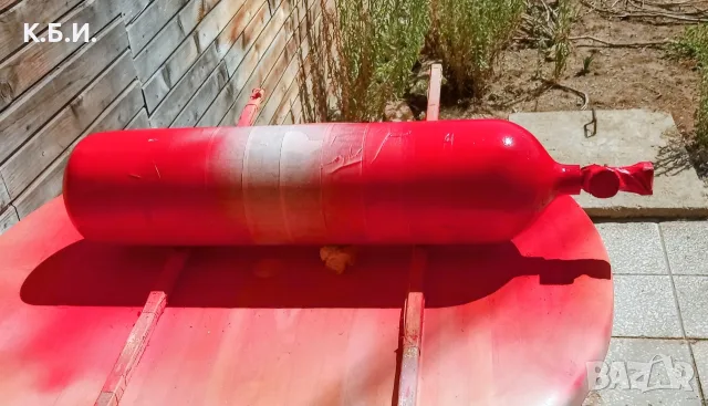 Продавам - 1 брой метална бутилка - 7L - 200 BAR - АТМОСФЕРИ работно налягане, снимка 3 - Въздушно оръжие - 55964316
