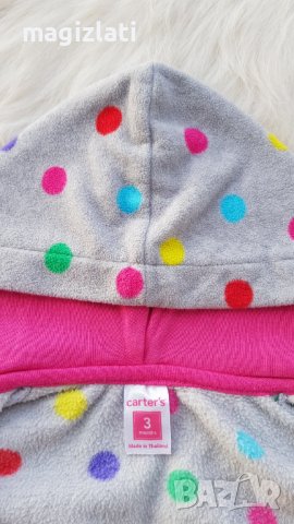 Бебешки суичър Carter's  3 месеца , снимка 3 - Жилетки и елечета за бебе - 42279188