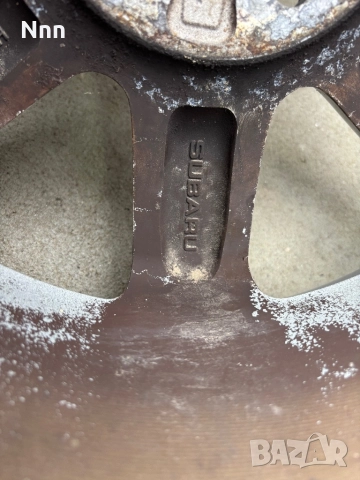 4бр.15цола Ал.джанти за Субару 5х100, снимка 4 - Гуми и джанти - 52876610