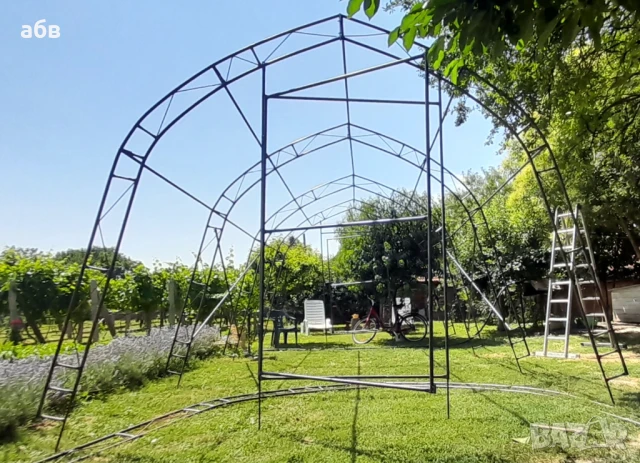 Оранжерия 4х8 м. ,височина 3м. ,Парник, снимка 3 - Оранжерии - 50917108