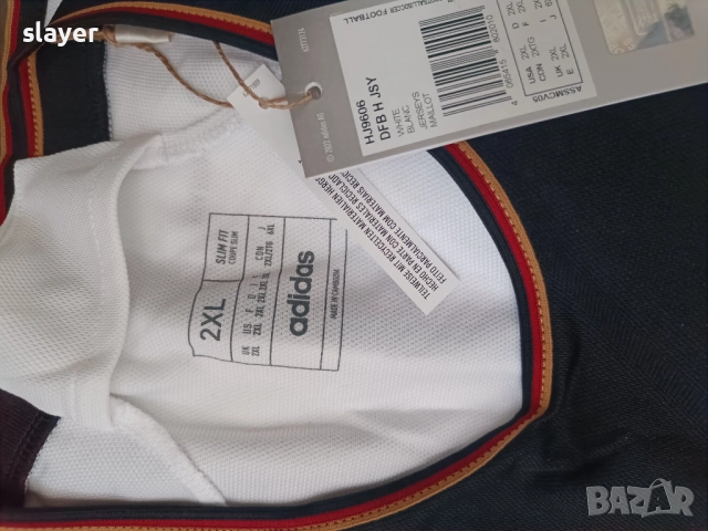 Нова оригинална фланелка Германия Germany Adidas XL,XXL, снимка 7 - Спортни дрехи, екипи - 52976476