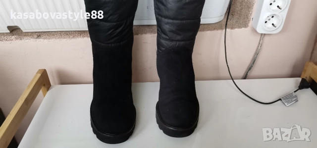 Ботуши Hogl Gore-tex 37н.Естествен велур , снимка 11 - Дамски ботуши - 52877222