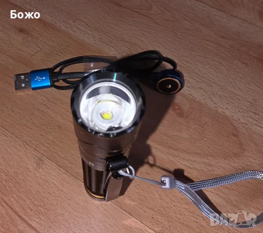 Нов LED фенер Olight Warrior Mini 2 (до 1750 лумена) - кафяв, снимка 3 - Къмпинг осветление - 56153228