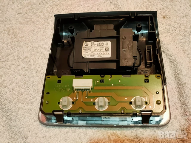 Задна конзола осветление + датчик аларма за BMW E90 E91 3та серия, снимка 4 - Части - 50969556