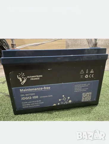 Продавам гелов акумулатор Ultimatron France JDG12-100 – 12V / 100Ah