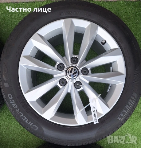 Продавам 4бр 16-ки джанти с летни гуми за Фолксваген Пасат, Голф 5,6,7,8, Туран , снимка 5 - Гуми и джанти - 54233550