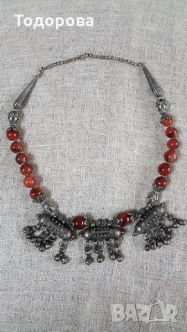 Старинно колие, снимка 4 - Антикварни и старинни предмети - 30272747