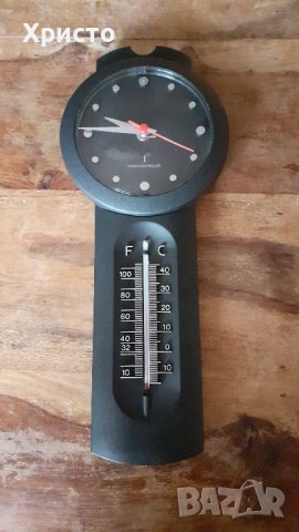 стенен часовник с термометър Хенкелс Henkels Германия