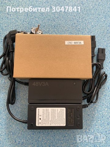 Зарядно устройство 48V-60V .1,8A,2,0A,2,5A,3.0A, снимка 4 - Аксесоари и консумативи - 32599455